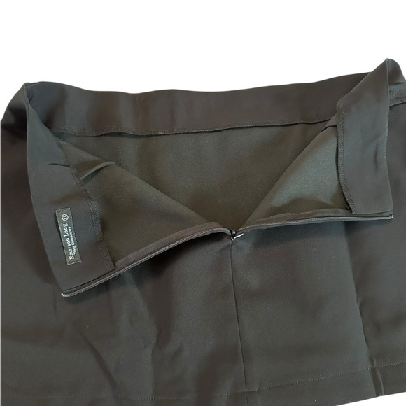 Emerson Lang Young Contemporary Black Buckle Belt Mini Skirt Size XL NWT - Picture 16 of 17